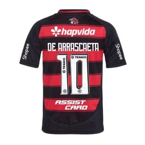Flamengo Giorgian de Arrascaeta #10 Hjemmebanetrøje 2025-26 Kortærmet